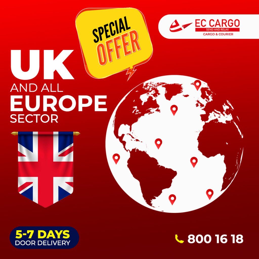 send cargo to UK offers
